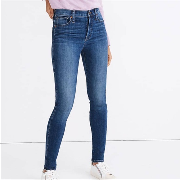 Madewell Denim - Madewell 10" High Rise Skinny Jeans size 29